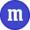 M&M - Blue
